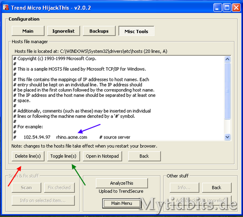 Hostsfilemanager